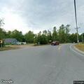 Fallen tree blocks road at Proctor Hill area