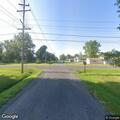 Traffic stop of white Ford dump truck on Illinois 177