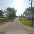 Trailer blocking sidewalk work on West William Avenue