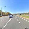 Disabled vehicle against median on I-84 westbound