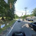 Traffic stop after head-on crash with red Subaru