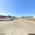 Vehicle stopped under underpass in Pomona