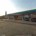 Crash with neck injury at Montgomery Street gas station