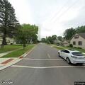 Traffic stop of red Mustang on E 8th Street