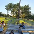 Person reported difficulty breathing at Upland Memorial Park