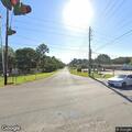 Traffic stop on Highway 173 involving blue car