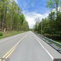 Tree blocking road on Bennetts Valley Highway