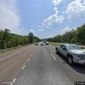 Abandoned car on I-75 right shoulder northbound