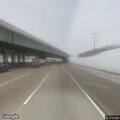Bus fire on shoulder of I-90 in Hoffman Estates