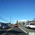 Minor parking lot collision at Hawaiian Style Cafe