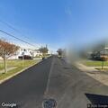 Low hanging wire blocking East Evans roadway