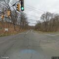 Downed tree branch on Valley Forge Road