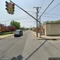 Unoccupied car blocking road on Tilghman Street