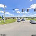 Traffic stop on silver vehicle at Indianapolis Blvd