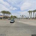 Adult male threatens self at intersection in Bell Gardens