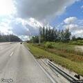 Fire crews set up attack lines on US-1