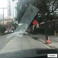 White van reported blocking bike lane on Miami Ave
