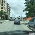Car on fire on Southwest Ninth Street in Miami
