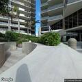 Female falls off bicycle near Collins Avenue
