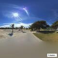 Man feeling dizzy near Miami Beach
