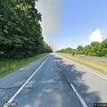 Tree blocking most of right lane on Interstate 91