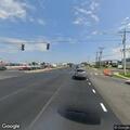 Person experiencing chest pain at New Castle highway