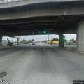 Car stuck on railroad tracks at Willowbrook crossing