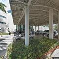 Parking garage crash with no injuries