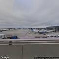 Aggressive passenger blocks vehicle at airport rental