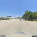 Traffic stop on gray Tesla on North Federal Highway