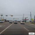 Broken-down 18-wheeler blocking turn lane