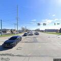 Officer stops red Subaru at South and Creasy