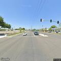 Two-car collision at Hesperian and Via Mercado
