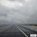 Debris scattered on southbound Highway 281