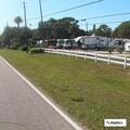 Person with respiratory problems at RV resort