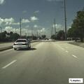 Traffic stop with Florida license plate check