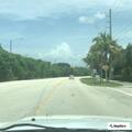 Traffic stop on silver Honda SUV on A1A