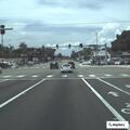 Reckless driver passing cars in oncoming lane