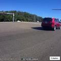 Silver Dodge Journey traffic incident reported