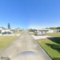 Flashing traffic signal at ABC Road and Highway 27