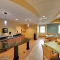 Person with breathing problem at healthcare facility
