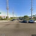 Traffic stop on red Volkswagen in Brandon