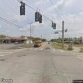 Traffic stop on black pickup at Circle K