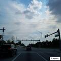 Traffic complaint involving silver SUV