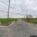 Road hazard near hill bottom at 500 North and 7 West