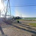 Trespasser walking along tracks near Morgan bridge