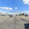 Man repeatedly falls standing on road median