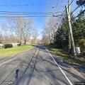Road closed for low wires and tree branch hazard