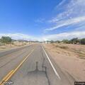 RV blocking lane on northbound SR 191 in Bluff