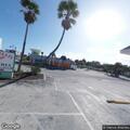 Fire outside building on beach in Daytona Beach Shores